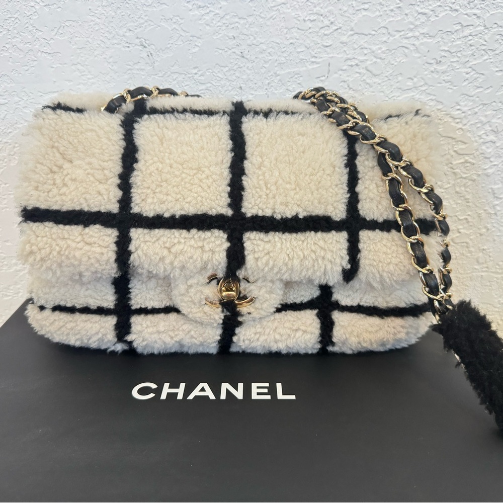 Chanel (CC) Flap Bag - Shearling
